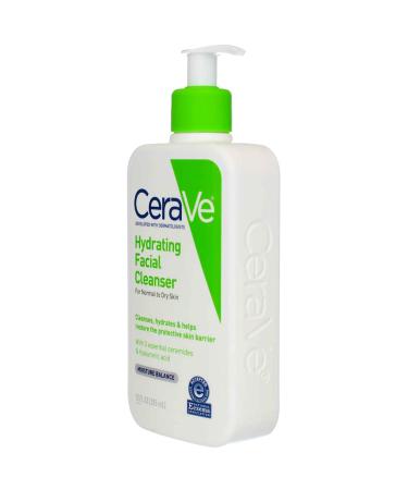Cerave Facial Hydrating Cleanser 12 Ounce Pump (355ml) (6 Pack) - Buy Online on GoSupps.com