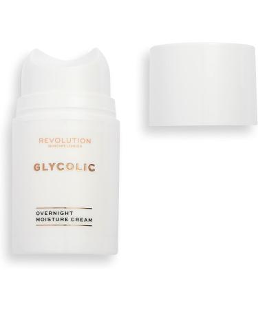 Revolution Beauty Ltd Revolution Skincare London Glycolic acid glows overnight cream 50 ml - Buy Online on GoSupps.com