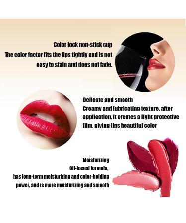 2-in-1 Waterproof Lipstick & Lip Liner Set - Long Lasting Matte Finish | 12 Colors - Mashpptuli #10 - Buy Online on GoSupps.com