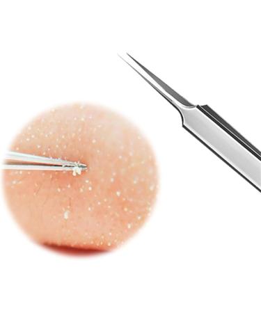 Usiveinborn Blackhead Remover - Usiveinborn Tweezers Professional Stainless Steel Facial Blackhead Remover Tweezers Precision Pimple Popper Tool (4pcs) - Buy Online on GoSupps.com