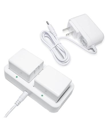 Charger Station (MPS Chip MP2615GQ) Compatible with Arlo Pro, Arlo Pro 2, Arlo Go, Arlo Security Light, Fireproof Material Adapter with 1.2M Long Cable
