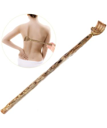 Wooden Back Scratcher - Manual Back Massage Claw Tool for Effortless Body Scratching | International Shipping Available - Buy Online on GoSupps.com