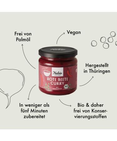 NABIO Organic Stew Mix Asia - 6 Pack (2x Red Lentil Dal 2x Beetroot Curry 2x Sweet Potato) | International Shipping - Buy Online on GoSupps.com
