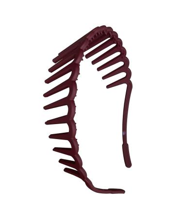 Springtime Colorful Comb Headbands for Women - 6pcs Plastic Hairbands with Teeth Zip Zap Hair Hoop - Girls Model 2 - Buy Online on GoSupps.com