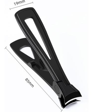 UNbit Nail Clipper Large Mouth Nail Clippers Stainless Steel Black Large Mouth Nail Clippers Large Nail Clippers Single Large Mouth Pliers(Color:Schwarz) - Buy Online on GoSupps.com