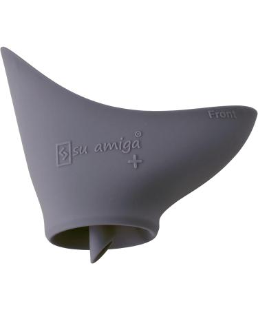 CIRCE CARE SuAmiga Female Urination Device Collapsible Female Urinal Portable Reusable Urinal for Women to Pee Standing Up Women Pee Funnel for Travel  Camping  Hiking  Outdoor (Soft Firm Plus Size) 2ndGenPlus-size/DenimGray - Buy Online on GoSupps.com