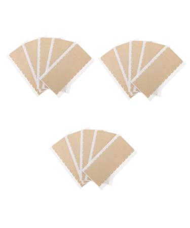 Beavorty 30 Sheets Wig Glue Paster Double Sided Tape Paper Pu