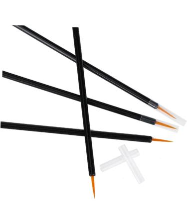 Outanaya 50pcs Disposable Eyeliner Brush Liquid Eyeliner Eyeliner Brush Applicator Black - Buy Online on GoSupps.com