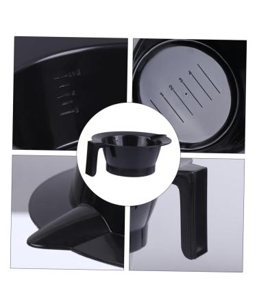 PopetPop 16 STK Hair Soft Seat Stirring Bowls for Hair Color - Colored Coal Hairdresser Tools | 14x14x6cm - Perfect for Salons - Buy Online on GoSupps.com