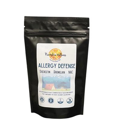Revitalize Wellness- Natural Allergy Relief- Quercitin and Bromelain Powder Vitamin Supplement Natural Antihistamine Plus 1 000 mg Antioxidant Vitamin C for Immune Boost