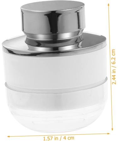 Beavorty 2pcs Mushroom Head Loose Powder Box Body Powder Empty Powder Case Mini Powder Puff Blusher Plastic 1 g (Pack of 1) As Shown - Buy Online on GoSupps.com