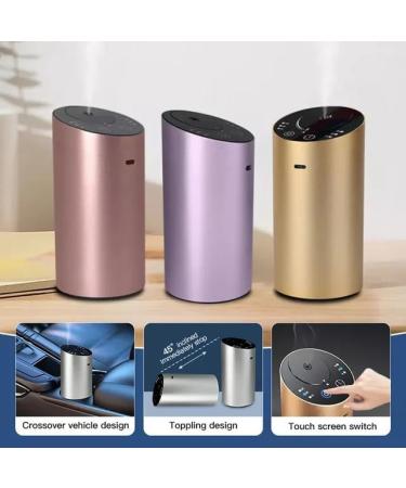 Luxury Fragrance Oil Diffuser - Stunning Midi Purple Tower for Home & Spa | International Shipping Available - Buy Online on GoSupps.com