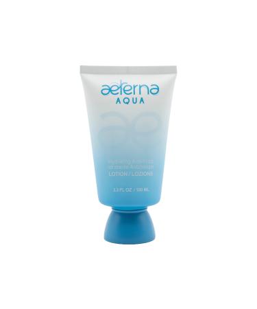 Aeterna AQUA Natural Hair Care Lotion Hydrating Anti Frizz Lotion Vitamin E Grape Seed Collagen For All Hair Types