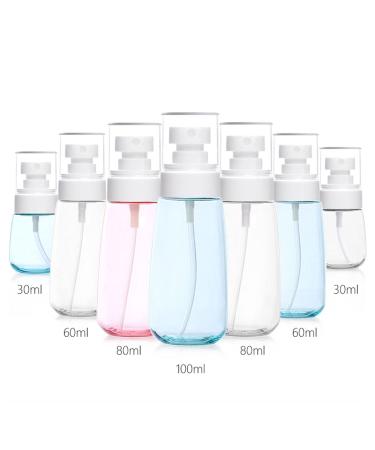80ml Refillable Small Spray Bottle - Fine Mist Plastic Liquid Sprayer for Travel & Home Use - Buy Online on GoSupps.com