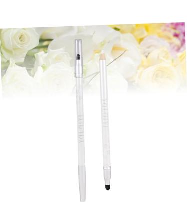 Housoutil Eye Shadow Pen 2pcs Lying Eye Head Lustre Pearly Shadow Double Pen Silkworm Makeup Lying Silkworm Pen mediumx2pcs Whitex2pcs - Buy Online on GoSupps.com