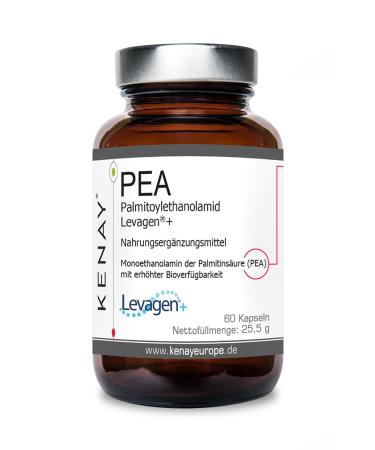 kenay PEA Levagen + Dietary Supplement 60 Vegan Capsules