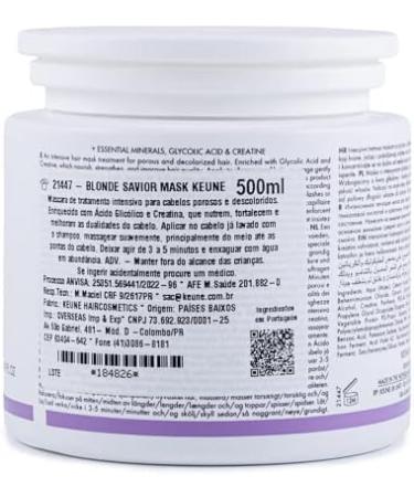 Opening the KEUNE Store Keune Care Blonde Savior Mask 500 ml - Buy Online on GoSupps.com