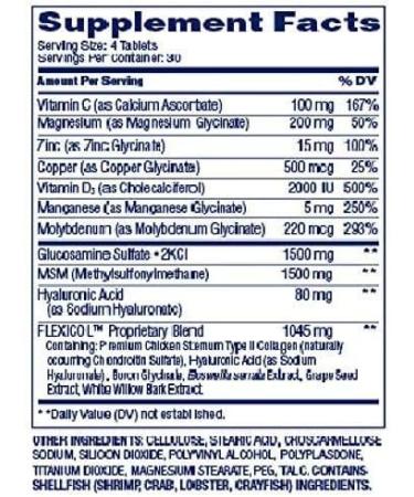 Arthriflex Tabs: Natural Joint Support Supplement - Promotes Joint Health and Mobility - Buy Online on GoSupps.com