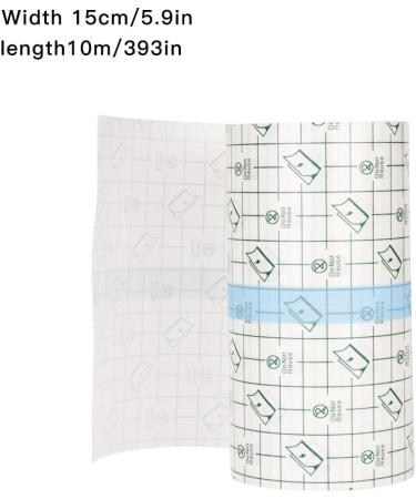 Stevlogs Waterproof Bandage Film Adhesive Bandage Tape Postcare Skin Tape Waterproof Tape Roll 15cmx10m 1 - Buy Online on GoSupps.com