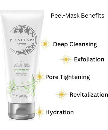 Generic Planet Spa Oriental Awakening Peel Off Mask & Refreshing Glow Scrub. Achieve Radiant Skin with This Spa-Quality Treatment. Discover the Rejuvenating Power of Oriental Botanicals - Buy Online on GoSupps.com