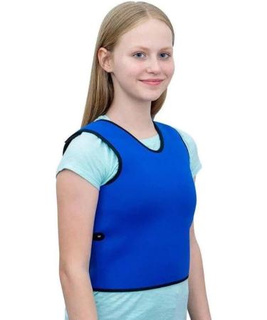 Sensory Vest Weighted Vest Low-Pressure Comfort for Kids Teens Autism Hyperactivity Mood Processing Disorder Blue - Buy Online on GoSupps.com