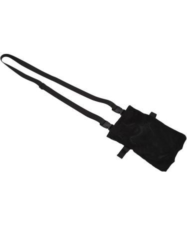 Asixxsix Urine Drainage Bag Holder | 2000 ml Foley Catheter Bag Cover with Adjustable Strap | Durable & Discreet Black Design - Buy Online on GoSupps.com