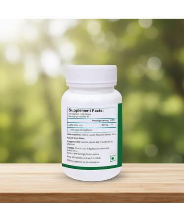 Alpha Lipoic Acid 300mg - Helps in Heart Health Immunity Booster Liver Protection - 60 Capsules - Buy Online on GoSupps.com