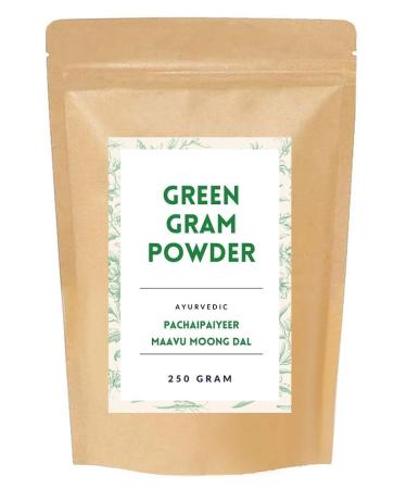 aj 100gm Ayurvedic Homemade Green Gram/Moong Dal Powder for Removes Dead Skin Cells Acne and Pimples Improve Hair Strength