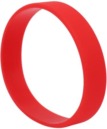 Buy Carrub Fashion Silicone Rubber Band Elastic Bracelet - Red Bangle for Stylish Accessories | International Shipping Available - Buy Online on GoSupps.com