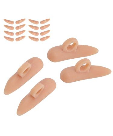 Hammer Toe Cushions - SEBS Corrector for Middle Toe - 10 Pairs (Color) - Buy Online on GoSupps.com