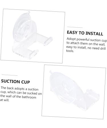 Cabilock Razor Holder with Suction Cups - Shower Razor Stand Hooks for Men | Bathing Organizer & Resin Manual Organizer - Buy Online on GoSupps.com