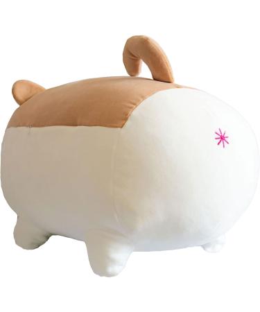 Aliangting 50cm Stuffed Animal Shiba Inu Plush Pillow - Cute Soft Corgi Dog Toy for Kids - Brown 19.7 - Buy Online on GoSupps.com