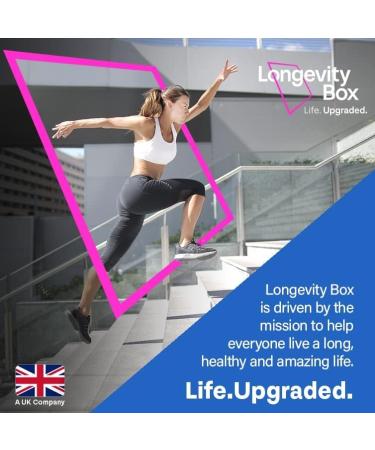  Longevity Box Fisetine 100mg 60 capsules high-dose anti-aging antioxidant 98% pure third-party tested vegan - Buy Online on GoSupps.com