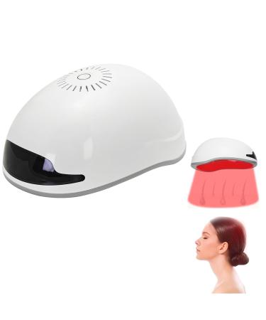 Wearable Hair Growth Helmet Chargeable Hair Growth Helmet with 152 Lasers & Wavelength of 678nm Black Hair Regrowth Treatment & Loss Treatment Full Scalp Coverage for Men and Women