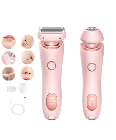 Duskofficial Razor Duskofficial The Glide Pro 3.0 Dusk Official Waterproof Electric Razor Dusk Official Shaver Painless Wet and Dry for Skin & Bikini Area (Pink)