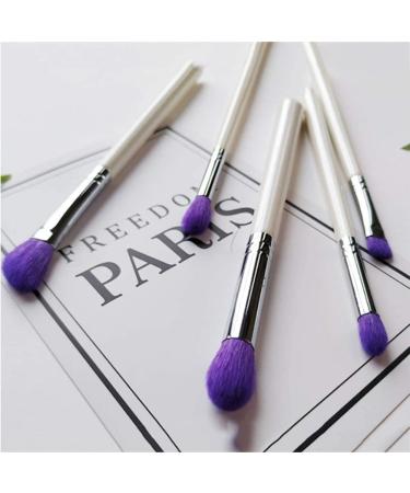 Premium Purple Makeup Brush Set - Non-Irritating Synthetic Fiber Foundation Brushes for Flawless Application - Buy Online on GoSupps.com