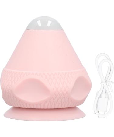 Electric Massage Ball - Wall-Mounted Heated Vibration Device for Back Neck & Shoulders (Pink) | International Shipping Available - Buy Online on GoSupps.com
