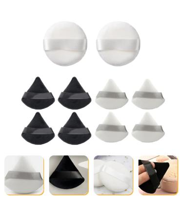 Buy FRCOLOR 10pcs Powder Puff Face Sponges for Flawless Makeup | Cotton Makeup Puffs & Glitter Cosmetic Sponges - International Shipping - Buy Online on GoSupps.com