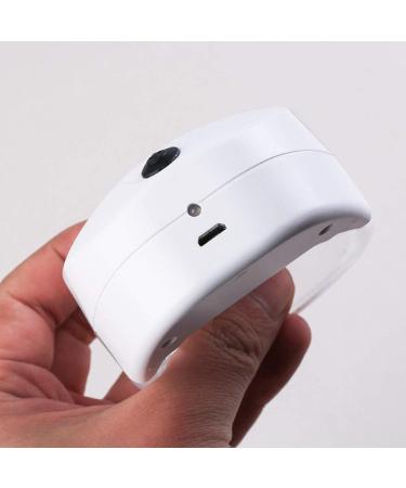 Portable Magnifiers Handheld Mini Double Lens Great for Reading Books Maps Documents More Home and Office Illuminated Magnifying Glass White 10x Made in China - Buy Online on GoSupps.com