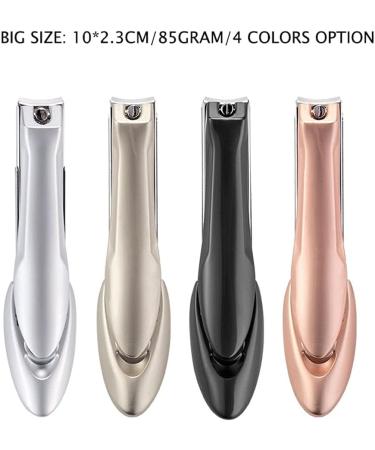 OUSIKA Nail Clippers Professional Stainless Steel Nail Clipper No Splash Manicure Nippers for Thick/Thin Finger Toenails Tools Nail Scissors Nail Cut Nails (Color : B) - Buy Online on GoSupps.com