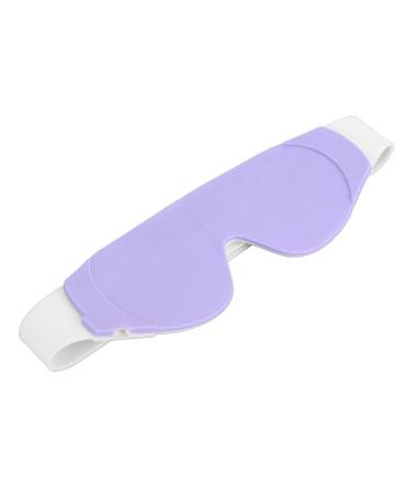 Adjustable Purple Silicone Eye Cover with Customizable Heating Temperature for Restorative Sleep