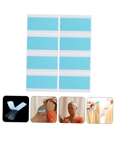 FRCOLOR 24 Sheets Seamless Hair Extensions Stickers for Hair Extensions Hair Band for Women Invisible Hair Extension Tape Wig Tape for Women No Trace Blue Glue Women - Buy Online on GoSupps.com