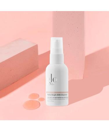 Glo Skin Beauty Hydra-Bright AHA Cleanser Travel Size - Foaming Gel Cleanser Removes Makeup Gently Exfoliates Hydrates and Brightens Skin (2 Fl Oz) AHA Cleanser 2 fl oz - Buy Online on GoSupps.com