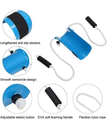 CROCRK Sock Aid with Foam Handle for Putting on Socks/Sock Assist Slider Putting Socks Avoid Bending Adjustable Sock Helper for Elderly Pregnant Women Disabled and Handicapped Elderly (Blue) - Buy Online on GoSupps.com
