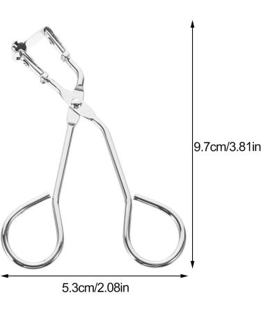 FRCOLOR Heated Partial Eyelash Curler - Precision Eye Lash Curler for Perfect Results | Stainless Steel Rizador De Pesta as - Buy Online on GoSupps.com