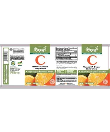VORST Vitamin C 500mg 200 Tablets and Zinc + Copper 120 Capsules - Buy Online on GoSupps.com