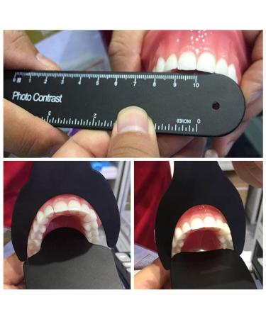 Dental Photo Contrast Black Background Board for Teeth Whitening - C-4b Oral Photography - Buy Online on GoSupps.com