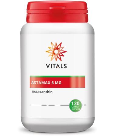 Buy Vitals Astamax 6mg Astaxanthin - 120 Softgels | Natural Algae Formula with Vitamins C & E | Premium Quality by Astareal - Buy Online on GoSupps.com
