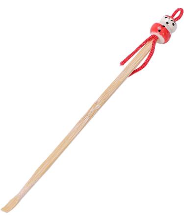Dewedrt Bamboo Japanese Doll Ear Wax Pick Spoons Earwax Remover 20pcs - Buy Online on GoSupps.com