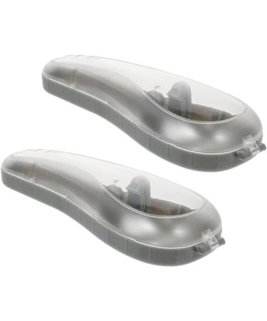 Minkissy 4-Piece Razor Storage Box | Plastic Anti-Rust Protection for Hairdressers & Electricians | Portable Travel Case - Buy Online on GoSupps.com